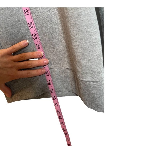 Luxe LA Grey Flare Yoga Pants Flared Sweat Pants, Bell Bottom Yoga Pants Size M - Picture 8 of 9